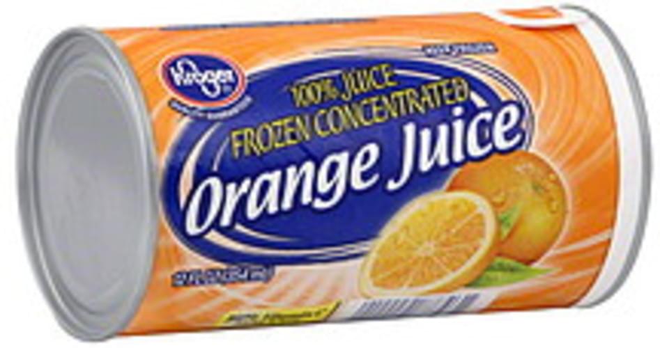 Kroger Orange, Frozen Concentrated 100% Juice - 12 oz ...