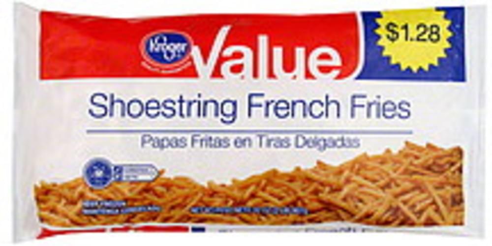Kroger Shoestring French Fries 32 oz, Nutrition Information Innit