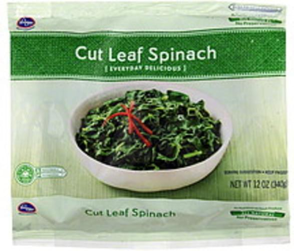 Kroger Cut Leaf Spinach - 12 oz