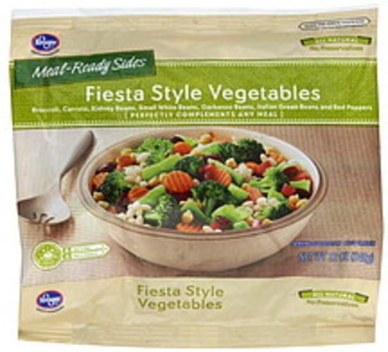 Kroger Fiesta Style Vegetables 12 oz, Nutrition Information Innit