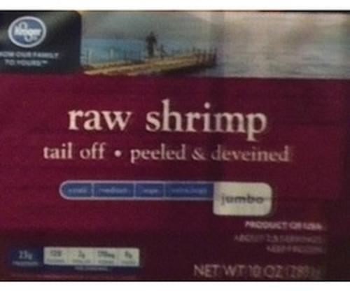 Kroger Raw Shrimp - 112 g