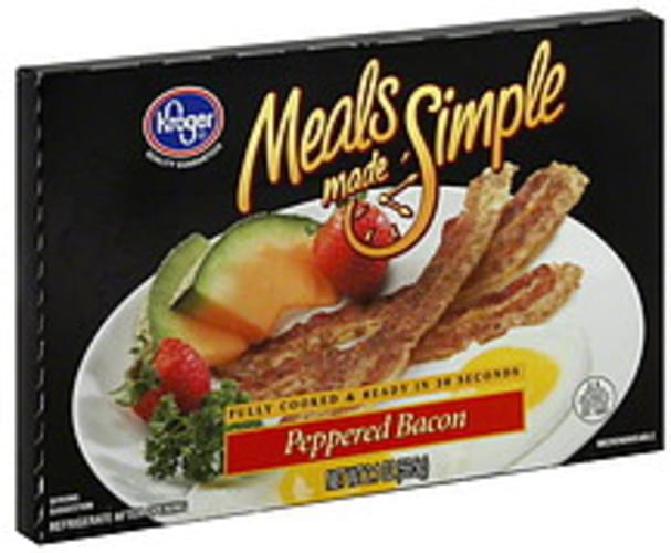 Kroger Peppered Bacon 2.1 oz, Nutrition Information Innit
