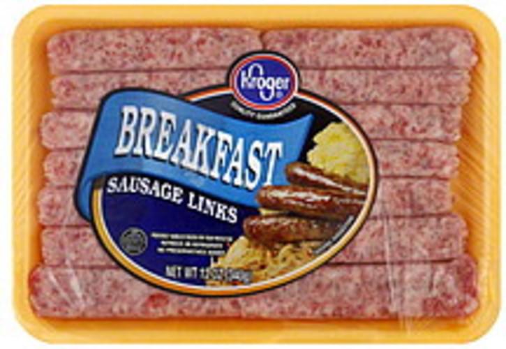 Kroger Breakfast Sausage Links 12 oz, Nutrition Information Innit