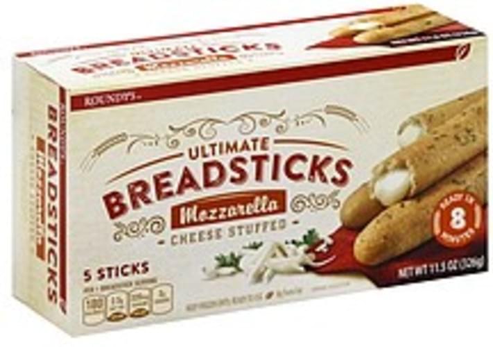 Roundys Ultimate, Cheese Stuffed, Mozzarella Breadsticks 5 ea