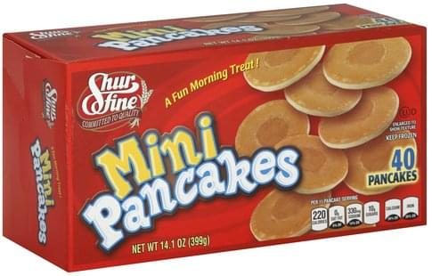 Shurfine Mini Pancakes - 40 ea