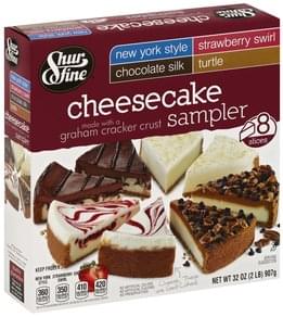The Bakery At Walmart Sampler Cheesecake - 32 oz, Nutrition Information ...