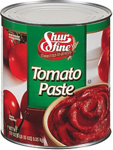 Shurfine Tomato Paste - 111 oz