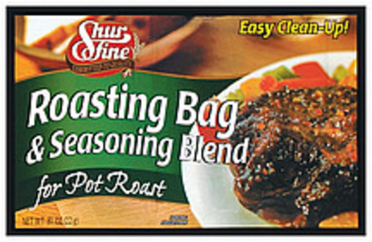ShurFine w/Seasoning Blend For Pot Roast Roasting Bag 0.81 oz