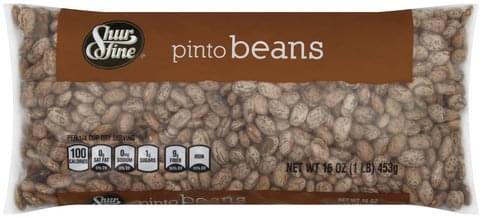 Shurfine Pinto Beans - 16 oz