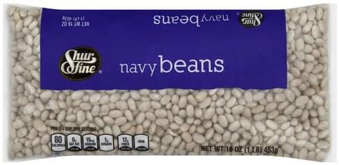 Shurfine Navy Beans - 16 oz