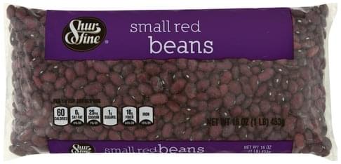 Shurfine Small Red Beans - 16 oz
