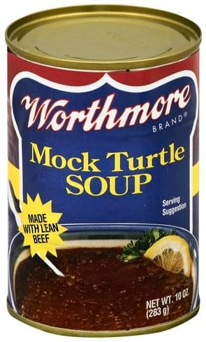 Download Worthmore Mock Turtle Soup - 10 oz, Nutrition Information ...