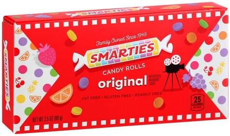 Smarties Original Candy Rolls - 3.5 oz