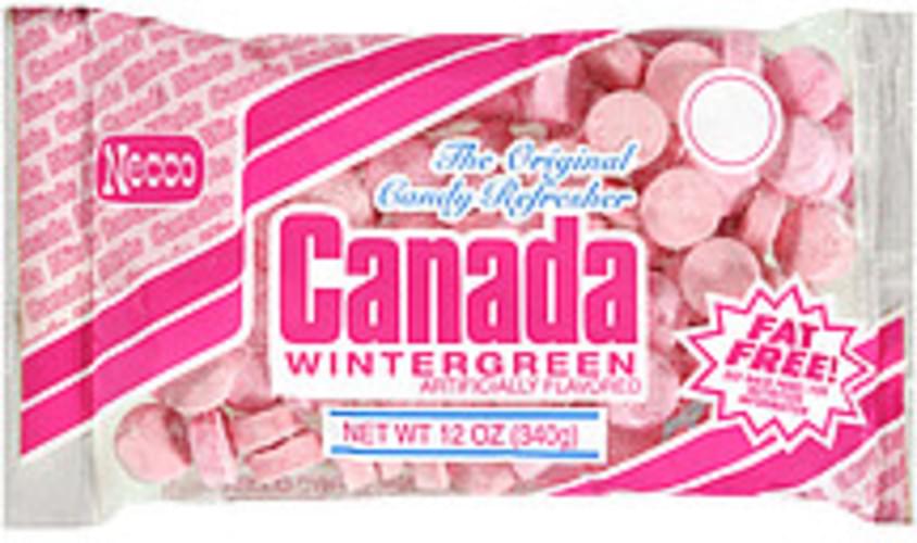 Necco Canada Wintergreen Mints Candy 12 oz, Nutrition Information Innit