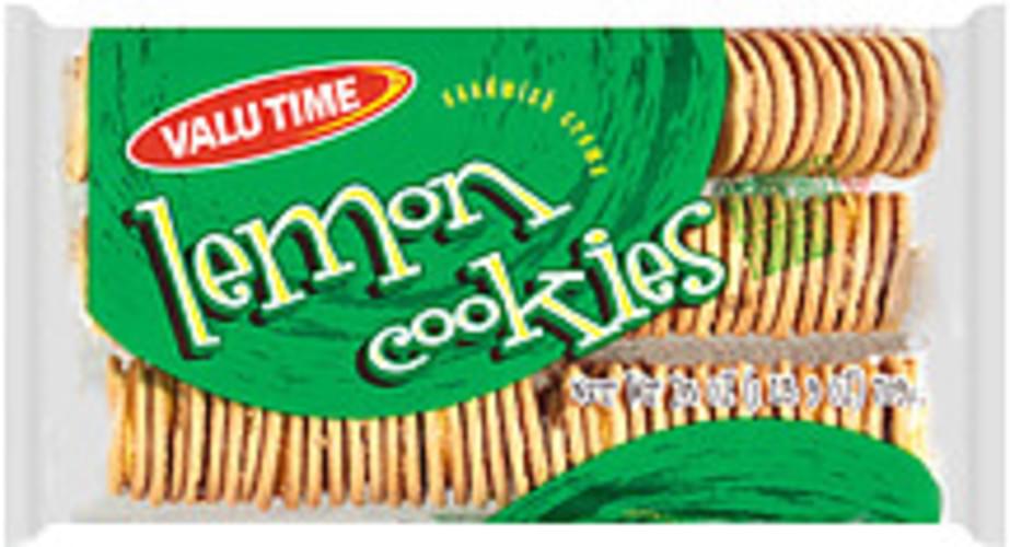 Valu Time Lemon Sandwich Creme Cookies 25 oz, Nutrition Information