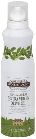 World Classics Extra Virgin, Spray Olive Oil - 6 oz