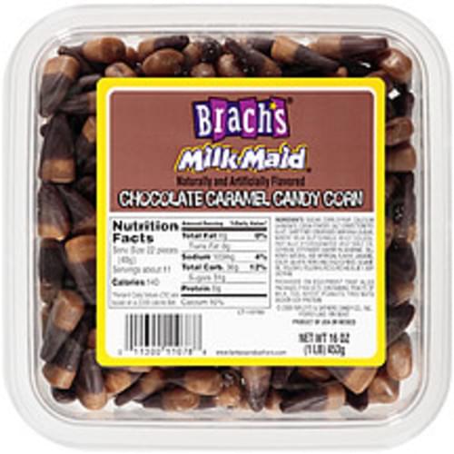 Brach's MilkMaid Chocolate Caramel Candy Corn 16 oz, Nutrition Information Innit