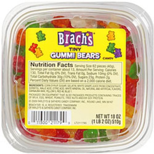 Brach S Gummi Bears Candy 18 Oz Nutrition Information Innit