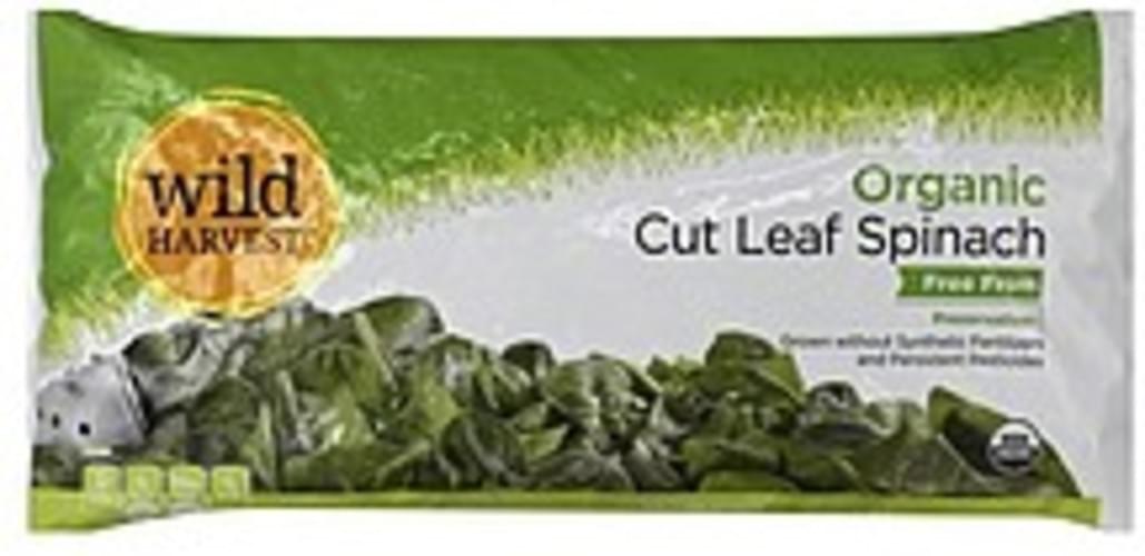 Wild Harvest Organic, Cut Leaf Spinach - 16 oz