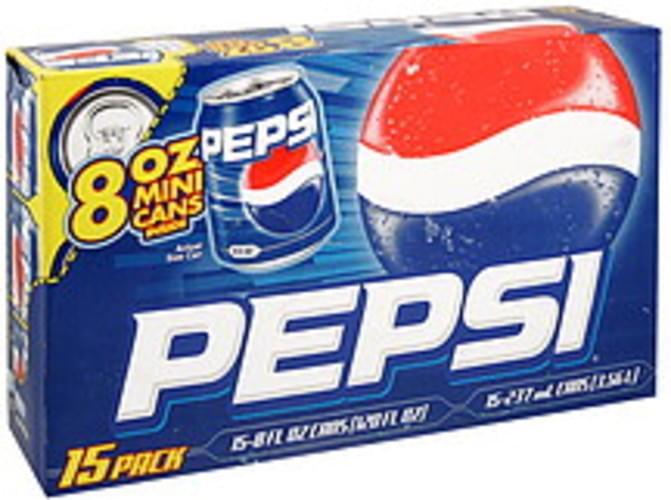 Pepsi Fridge Mate Cola 15 ea, Nutrition Information Innit