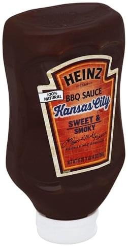 Heinz Kansas City Style BBQ Sauce - 30 oz, Nutrition Information | Innit