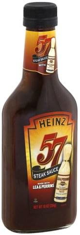 Heinz with Lea & Perrins 57 Steak Sauce - 10 oz, Nutrition Information |  Innit