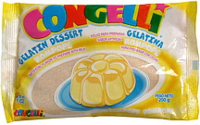 Congelli Gelatin Dessert 7 oz, Nutrition Information Innit