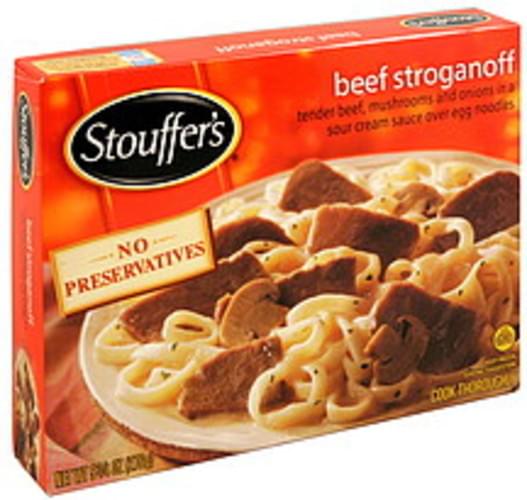 Stouffers Beef Stroganoff 9 75 Oz Nutrition Information Innit