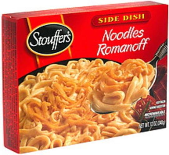 Stouffers Noodles Romanoff 12 oz, Nutrition Information Innit
