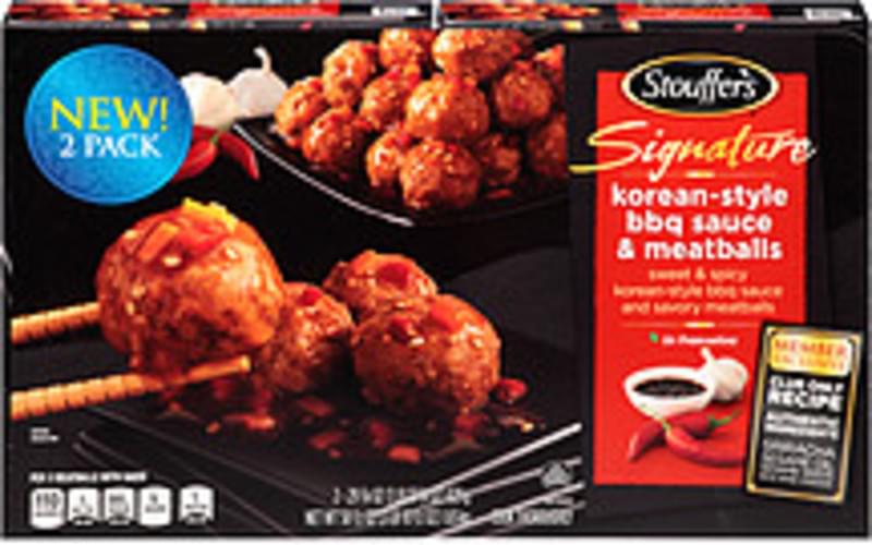 Stouffer's Signature Sweet & Spicy KoreanStyle BBQ Sauce and Savory