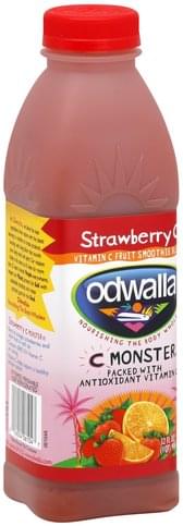 Odwalla Vitamin C, Strawberry C Fruit Smoothie Blend - 32 oz