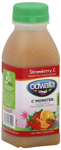 Odwalla Premium, Strawberry C Fruit Smoothie Blend - 12 oz