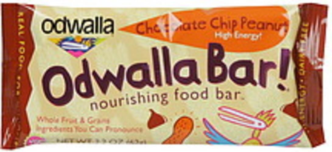 Odwalla Chocolate Chip Peanut Nourishing Food Bar - 2.2 oz
