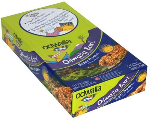 Odwalla Super Protein Nourishing Food Bar - 12 ea