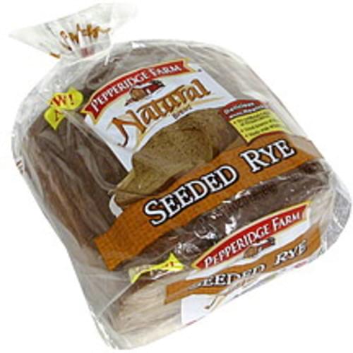 Pepperidge Farm Seeded Rye Natural Bread 16 oz, Nutrition Information