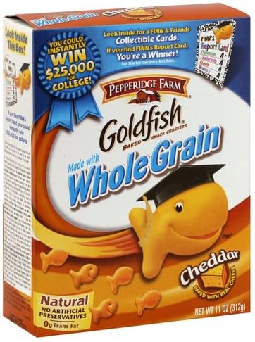 Goldfish Cheddar Baked Snack Crackers - 11 oz
