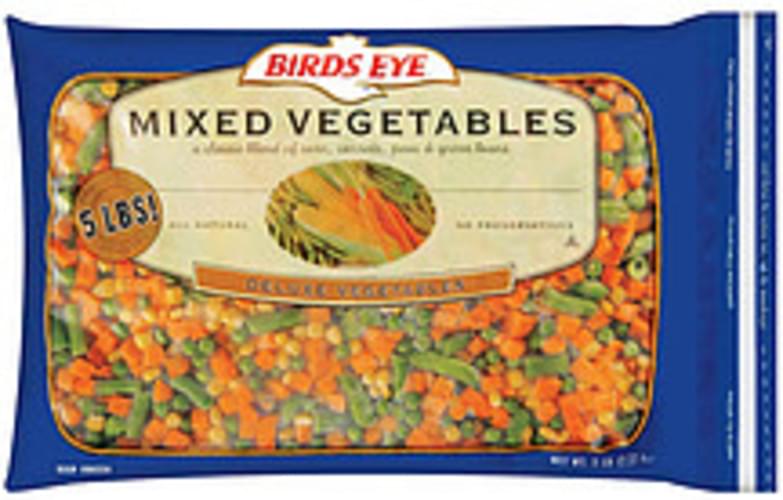 Birds Eye Sam's Club Mixed Vegetables 5 lb, Nutrition Information Innit