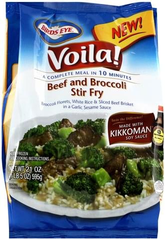 Birds Eye Beef and Broccoli Stir Fry - 21 oz, Nutrition Information | Innit
