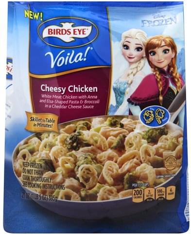 Birds Eye Disney Frozen Cheesy Chicken - 21 oz, Nutrition Information