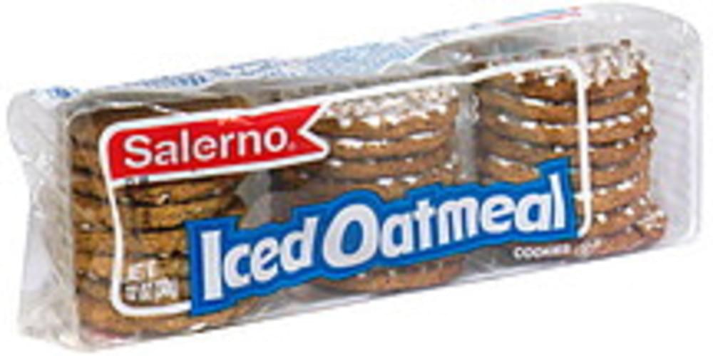 Salerno Iced Oatmeal Cookies 12 oz, Nutrition Information Innit
