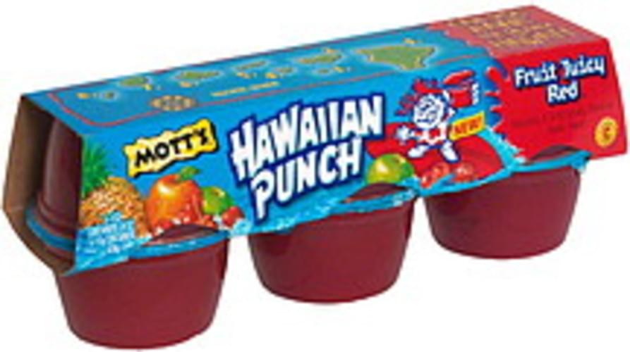 Mott's Apple Sauce, Fruit Juicey Red 6 ea, Nutrition Information Innit