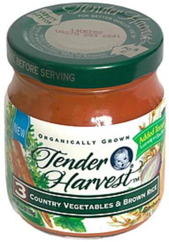 Gerber 3 Country Vegetables & Brown Rice - 5.5 oz