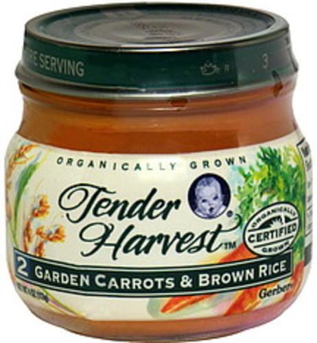 Gerber 2 Garden Carrots & Brown Rice - 4 oz
