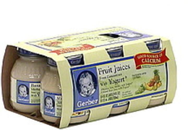 Gerber Juice Yogurt Blends 6 Ea Nutrition Information Innit Gerber Juice Yogurt Blends 6 Ea Nutrition Information Innit
