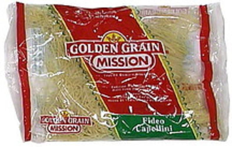 Golden Grain Fideo Capellini 10 oz, Nutrition Information Innit