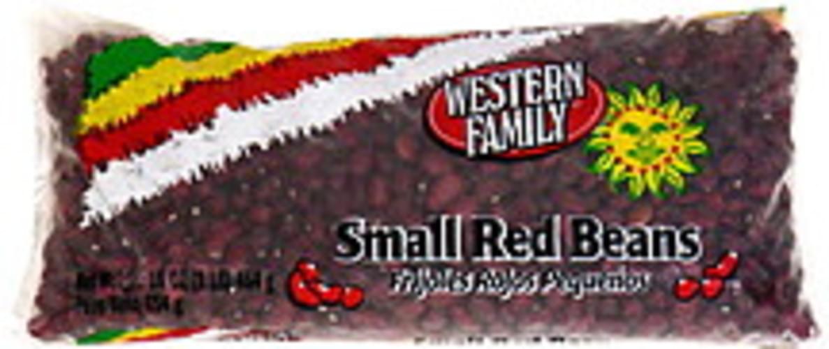 Western Family Small Red Beans - 16 oz