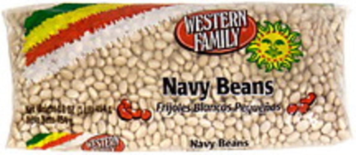 Western Family Navy Beans - 16 oz