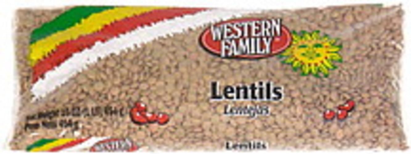 Western Family Lentils - 16 oz