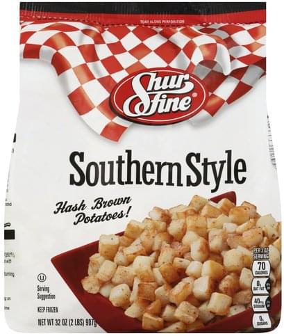 Shurfine Southern Style Hash Brown Potatoes! - 32 oz