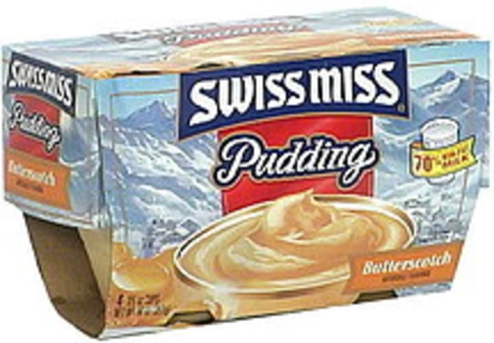 Swiss Miss Butterscotch Pudding 4 Ea Nutrition Information Innit